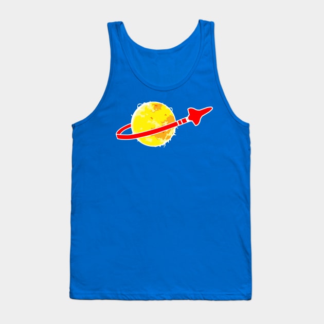 LEGO Classic Space - The Sun Tank Top by forge22